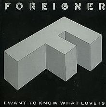 Obrázek FOREIGNER, I WANT TO KNOW WHAT LOVE IS
